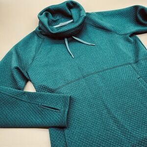 Marmot Teal Textured Hoodie